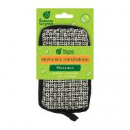 Мочалка объёмная, "Мозаика", 10х17,5х2,5 см, medium/soft, для бани и сауны Банные Штучки