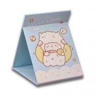 Зеркало настольное "Hello lama" blue iLikeGift