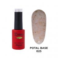 Базовое покрытие для гель-лака с поталью BERKA