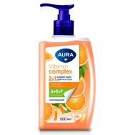 Vitamin Complex Жидкое мыло 2в1 для рук и тела Апельсин и витамины 500 Aura