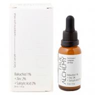 Сыворотка для лица Бакучиол 1%+ Цинк 2% + Салициловая кислота 2% True Alchemy 30 Levrana