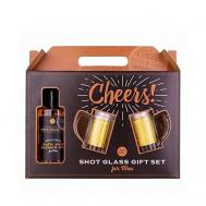 Мужской подарочный набор Cheers: Гель для душа + Стаканы ACCENTRA