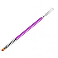 Кисть для маникюра полигеля со шпателем GET THE REASON LAKBERRY