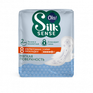 Silk Sense Ультратонкие прокладки с крылышками Ultra Супер мягкая поверхность, без аромата OLA