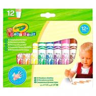 Смываемые фломастеры для малышей Mini Kids Washable Markers Crayola