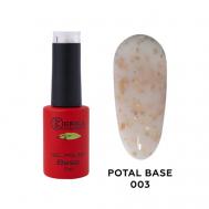 Базовое покрытие для гель-лака с поталью BERKA