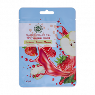 Тканевая маска Клубника и яблоко 25 КРЫМСКАЯ НАТУРАЛЬНАЯ КОЛЛЕКЦИЯ