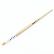 Кисть для наращивания ногтей прямая 8мм White Master