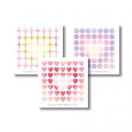 Набор стикеров 'фигуры' ОПРОКИНУТЫЙ ЛЕС