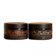 Набор для ухода за телом "Скраб сахарный + Обертывание" 1 Добропаровъ