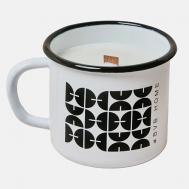 Ароматическая свеча с деревянным фитилем - Чай со смородиной 170 #BVB_HOME