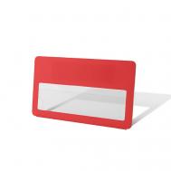 Бейдж пластиковый с окном, на магните Flexpocket