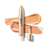 Консилер осветляющий Radiant Concealer and Brightening Duo ICONIC LONDON