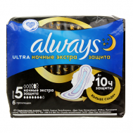 Прокладки Ультра Найт экстра защита  ароматиз ALWAYS