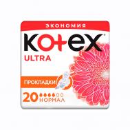 Прокладки гигиенические Ультра Сетч Нормал Fast Absorb KOTEX