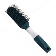 Расчёска массажная, прорезиненная ручка Queen fair