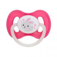 Пустышка латексная Bunny&Company круглая 0-6 месяцев Canpol Babies