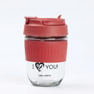 Стакан с крышкой «Love You» SVOBODA VOLI