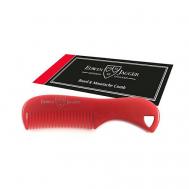 Расческа для бороды и усов панцирь черепахи Edwin Jagger