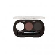 Тени для бровей MATTE, из 3-ех оттенков LA ROSA