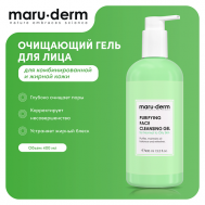 MARU·DERM Очищающий гель для лица Purifying Face Cleansing Gel For Normal to Oily Skin 400 MARU·DERM