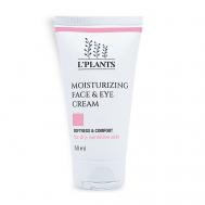 Крем для лица и век увлажняющий с гиалуроновой кислотой и янтарём 50 L'PLANTS