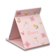 Зеркало настольное "Flower bunny" pink iLikeGift