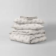 Комплект постельного белья Зайчики Бэби 40х60 Ночь нежна