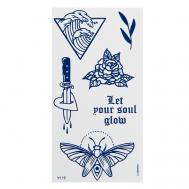 Тату реалистичная долговременная для тела INK TATOO IRISK