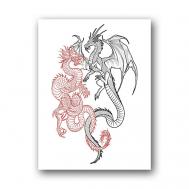 Переводная тату 10*15см (для взрослых и детей) TATTS