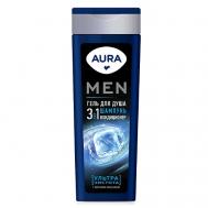Men Гель для душа 3в1 Ультра Чистота 380 Aura