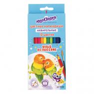 Карандаши цветные акварельные Юный волшебник Юнландия