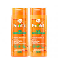 Набор шампунь и бальзам для волос SOS восстановление 400 7Days