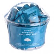 Пузырьковая очищающая маска для лица ENJOY MINI 30 AYOUME