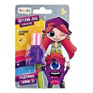 Лак для ногтей детский 3D на водной основе TRIXIKI