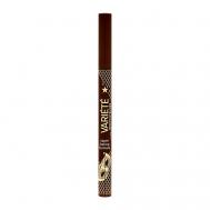 Подводка для глаз VARIETE BROWN EYELINER с аппликатором EVELINE