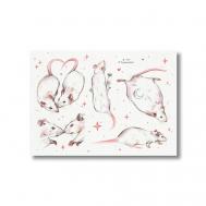 Стикеры 'крысята' ОПРОКИНУТЫЙ ЛЕС