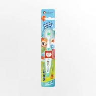 Зубная щетка детская, Веселая чистка Микс, 3+ Silcamed