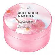 Гель для лица и тела Увлажняющий с коллагеном и экстр. из сакуры 300 SADOER