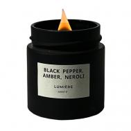 Свеча ароматическая "Черный перец, амбра и нероли" 1 LUMIERE