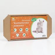 Когтеточка-лежанка для кошек из гофрокартона КРАФТ Пижон