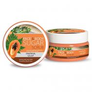 Сахарный скраб для лица и тела Papaya 300 EXOTICMOOD