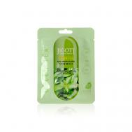 GREEN TEA REAL AMPOULE MASK Тканевая маска для лица с экстрактом зелёного чая 27мл 27 Jigott