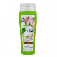 Шампунь для волос для ломких и выпадающих волос чесноком (Vatika Garlic) 700 Dabur