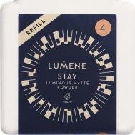 Компактная пудра Stay Luminous Matte Powder, сменный блок Lumene