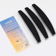 Сменные файлы для пилки Лодочка мягкая подложка 240 грит черный White Line