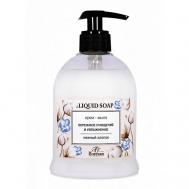 Крем-мыло Нежный хлопок бережное очищение и питание 500 Floresan