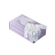 Перчатки виниловые одноразовые прозрачные SVEZO