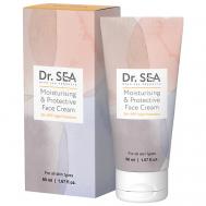 Крем для лица увлажняющий и защитный 30+ SPF 50 DR.SEA