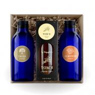 Подарочный набор парфюмированного мыла табак-ваниль, миндаль, древесный 1035 РЕЗУЛЬТАТ.ПРО